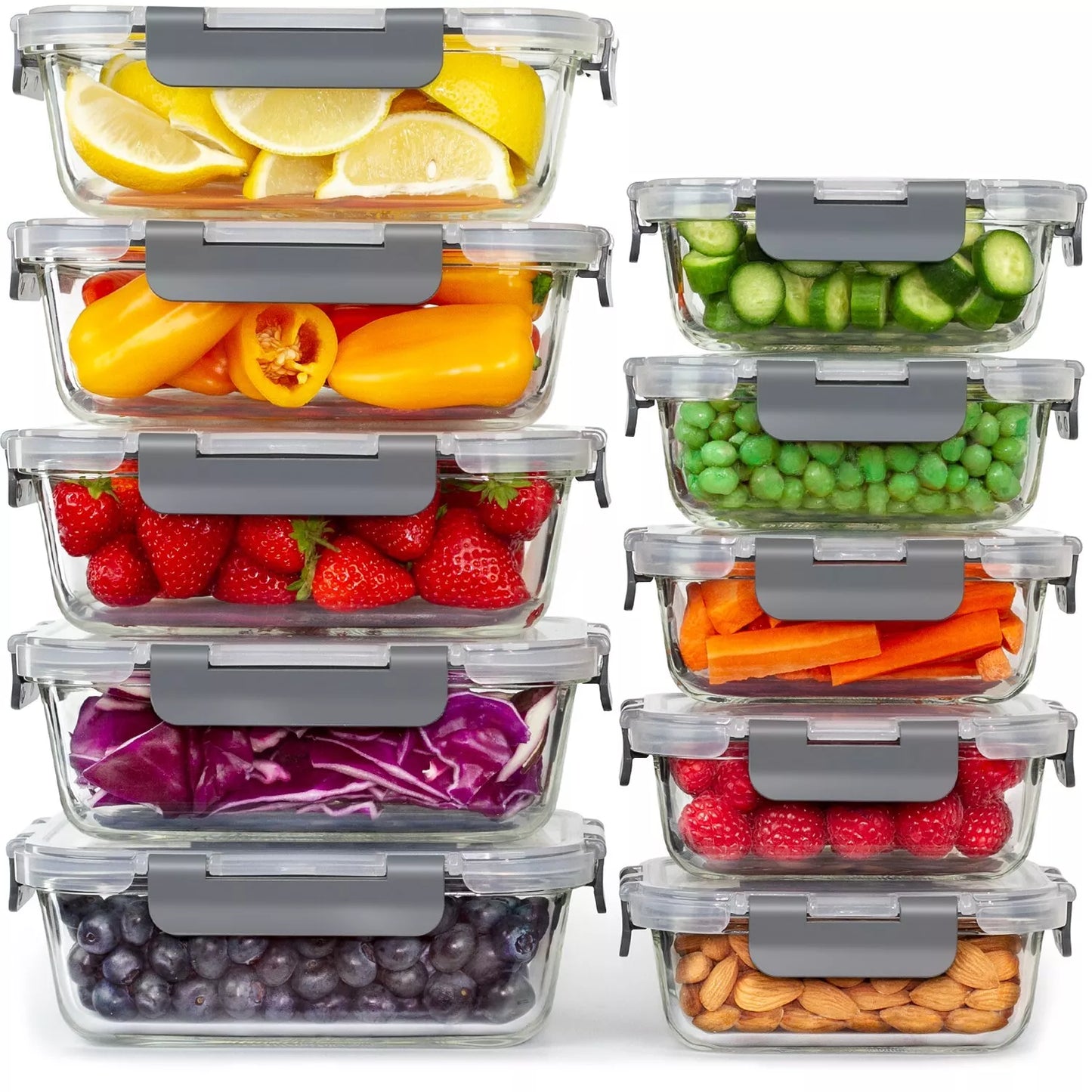 Glass Meal Prep Storage